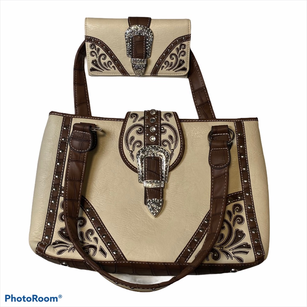 P&G Western Concealed Carry Purse & MatchingWallet